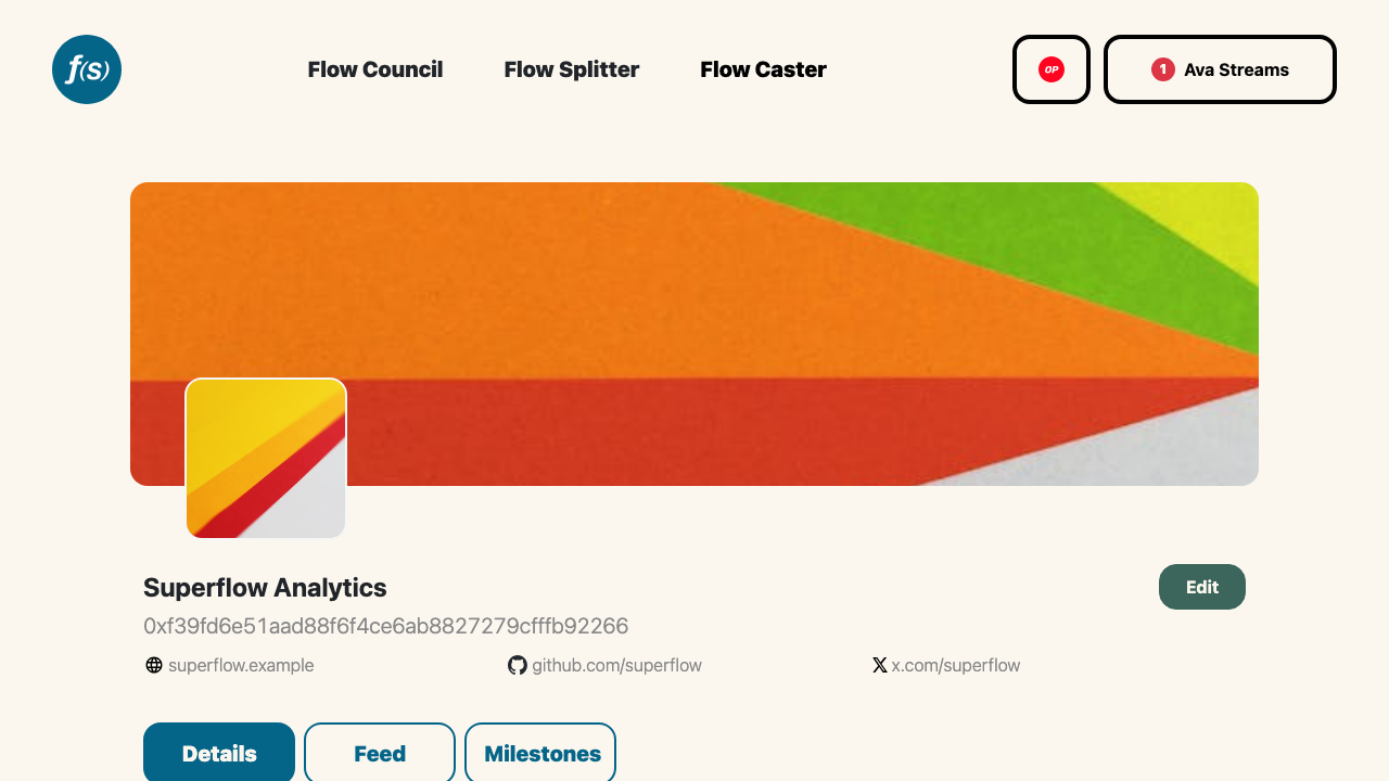 A project page